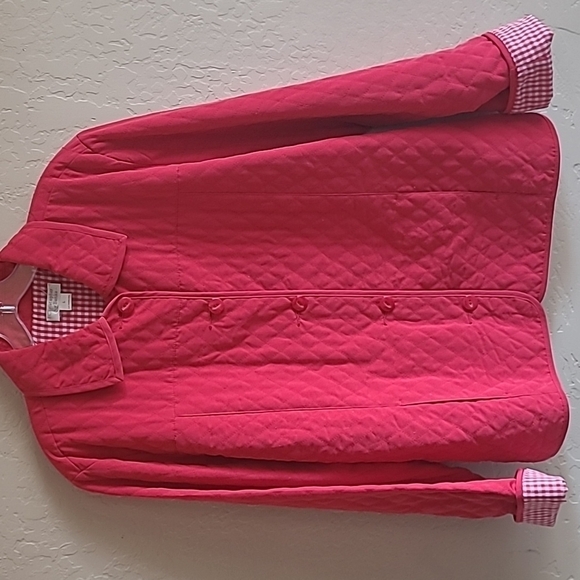 Christopher & Banks Jackets & Blazers - Christopher & Banks Red Reversible Jacket L
